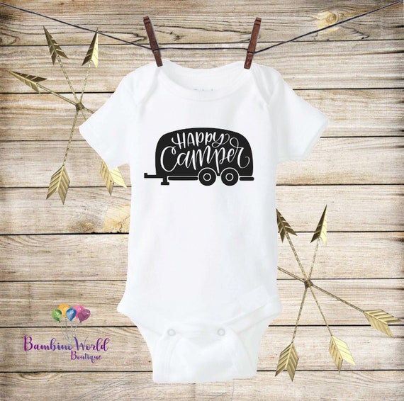 happy camper onesie