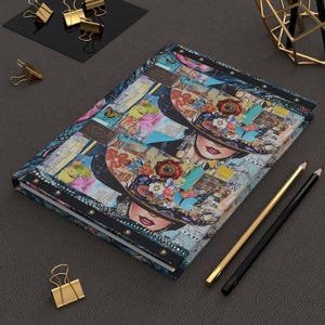 Western Cowgirl Journal for Creative Souls, Wellness Journal, Gift for Artists, Boho Stationery, Unique Writing Notebook, Inspirational Gift