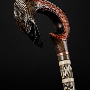 Carnival Cane Vintage Canes Raven Walking Sticks Gothic Сane Design Valentine's Day Gifts image 5