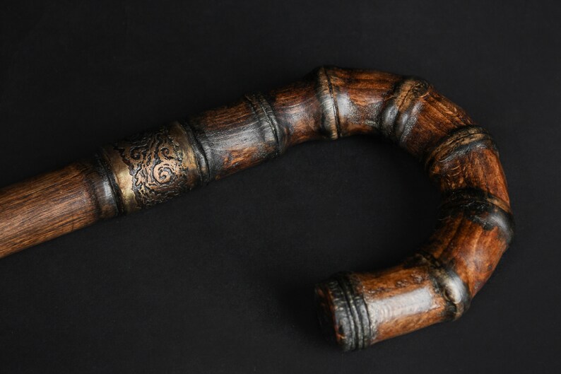 Walking Cane Foldable Travel Bamboo Collapsible Folding Etsy