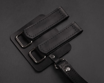 Walking Cane Wrist Cords Leather Natural