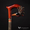 Phoenix Bird Fashionable Walking Cane Fancy Hand Crafted Walking Cane and Stick Animal, Designer Wooden Walking Sticks product logo