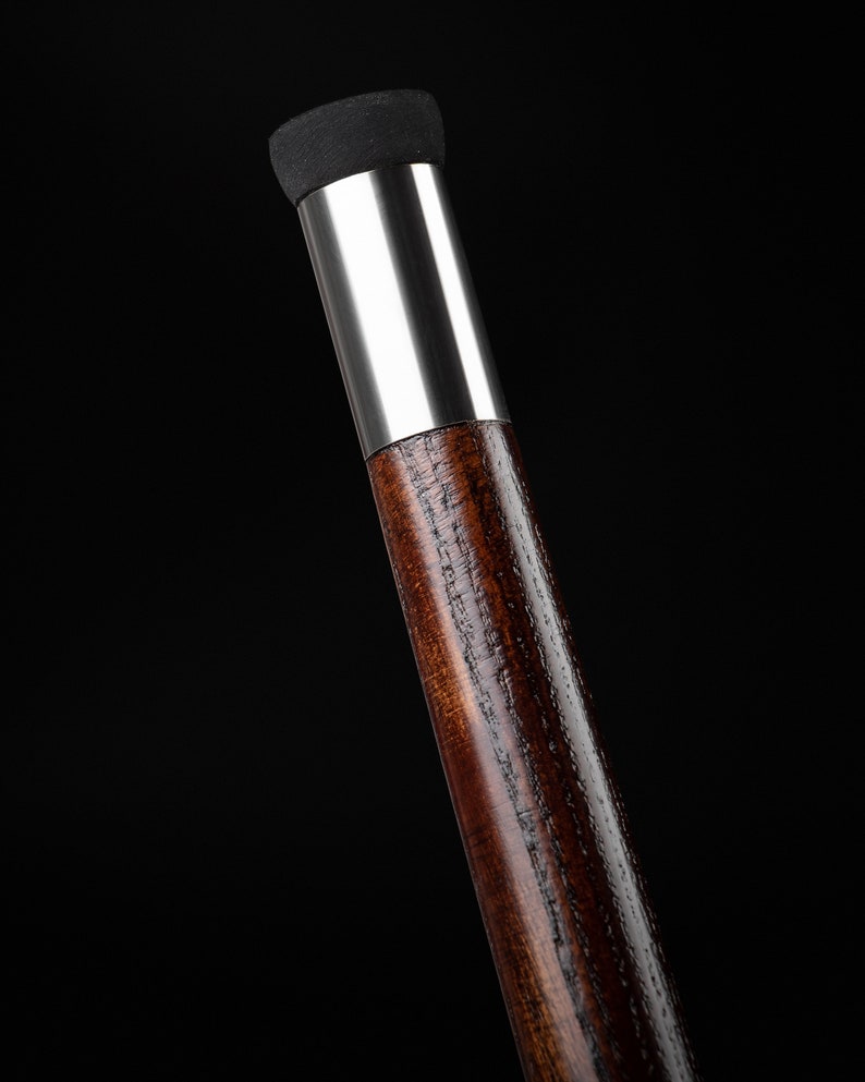 Shepherd Dog Walking Cane Dog Head Walking Cane With Rubber Etsy