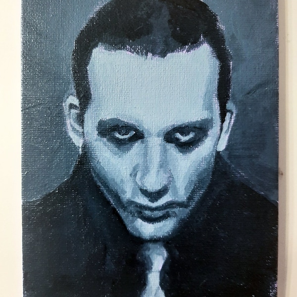 Dave Vanian - Original Art - Acrylic On Canvas Board