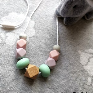 Silicone Beaded Nursing/Breastfeeding Necklace/Sensory Aid