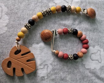 organic teething necklace