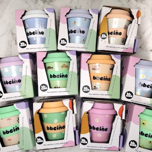 Adorable Baby Chino Cups, Sustainable Reusable Cups