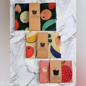 Australian Handmade Sustainable Beeswax Wraps