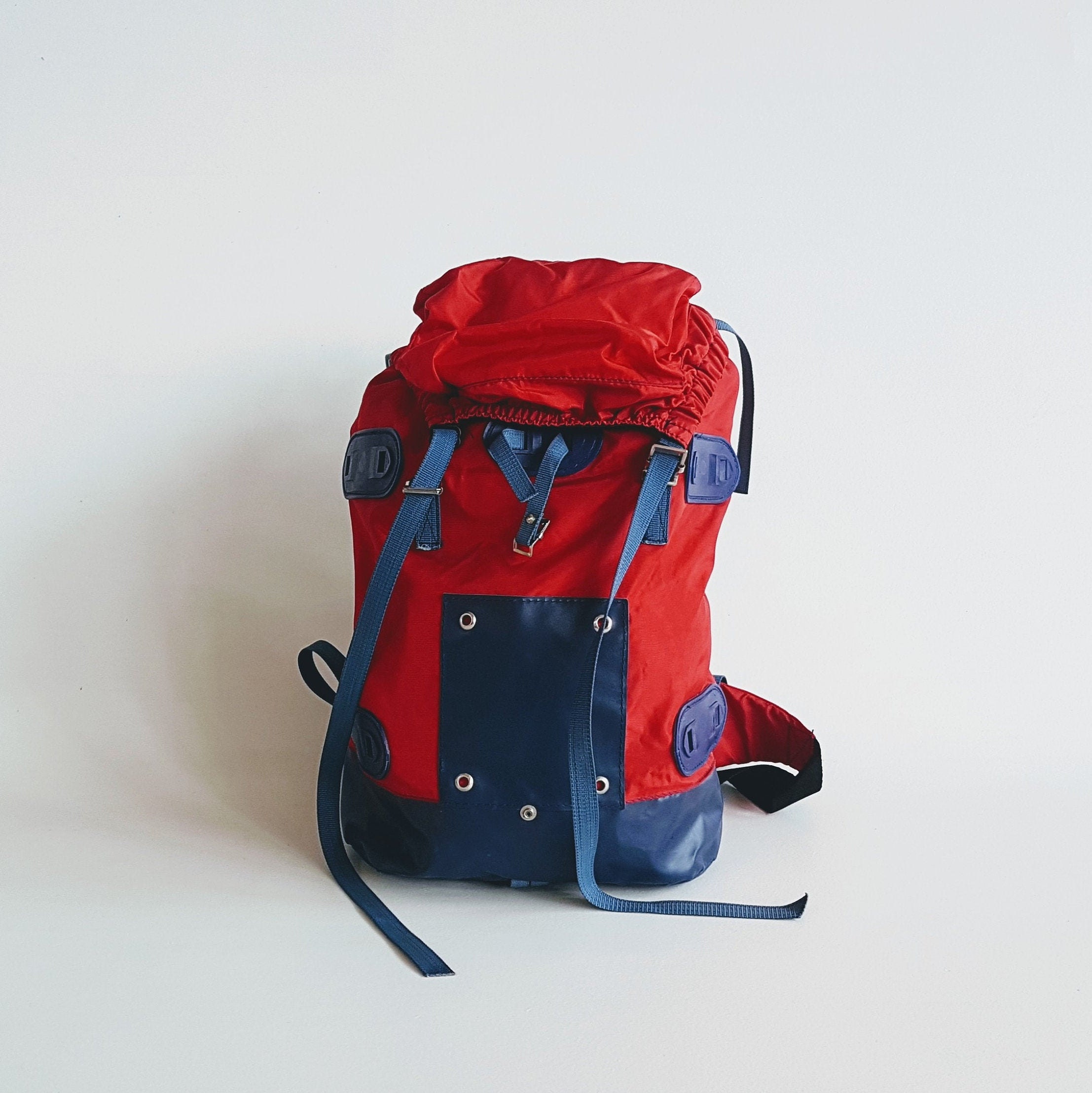 retro hiking backpack