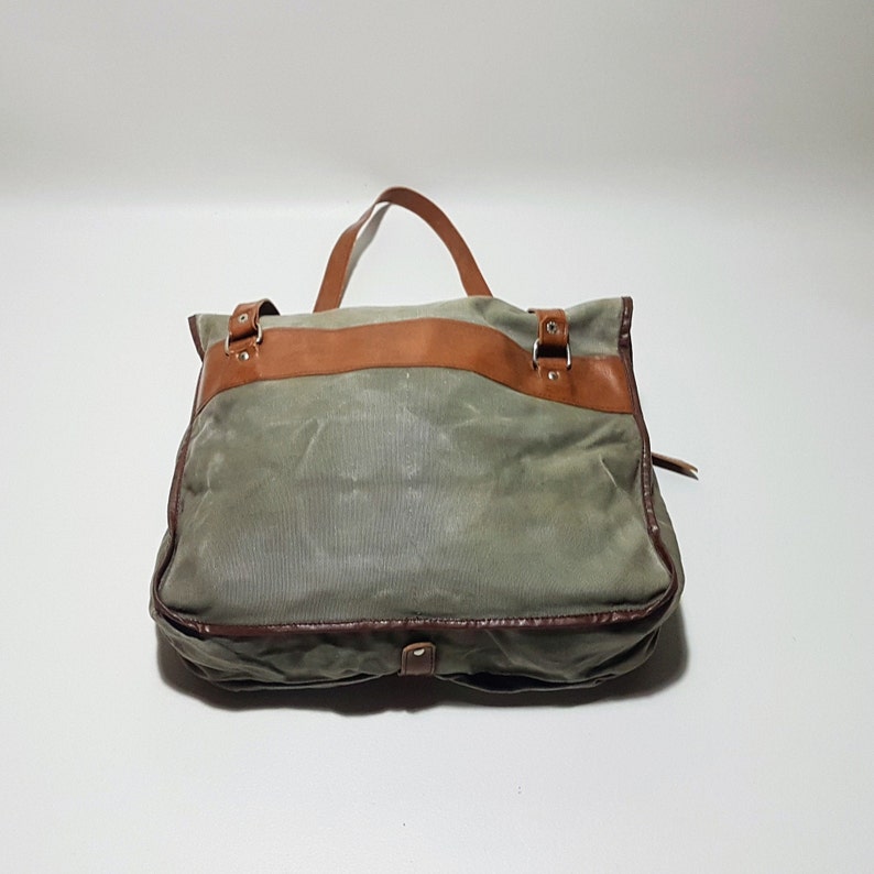 Vintage Military Linen Bag / Army Bag / Military Canvas Bag / Etsy