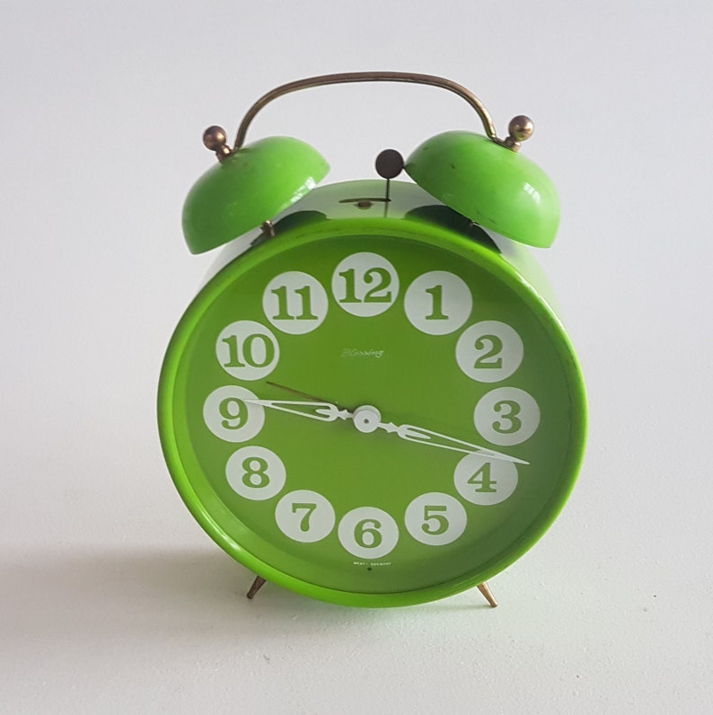 Vintage Alarm Clock / Mechanical Clock / Home Decor / Table Etsy
