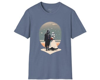 Camiseta de boda de Stormtrooper de Darth Vader / Camiseta de Star Wars