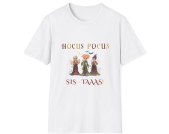 Camiseta de Halloween de Hocus Pocus: Camiseta gráfica de las Hermanas Brujas