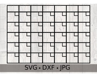 Calendar Svg Etsy