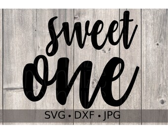 Download Sweet One Svg Etsy
