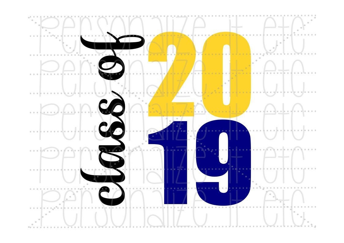 Download Class of 2019 svg file Senior svg instant download Cricut ...