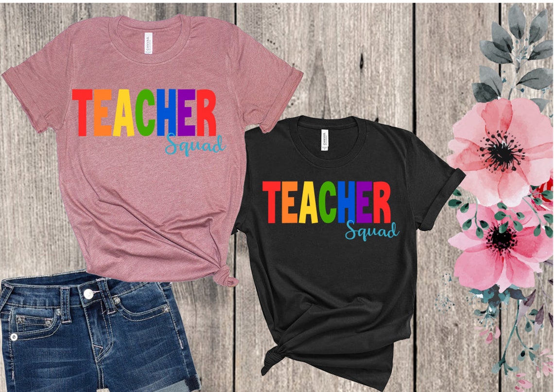 Download Teacher Squad svg file Teacher svg Instant Download | Etsy