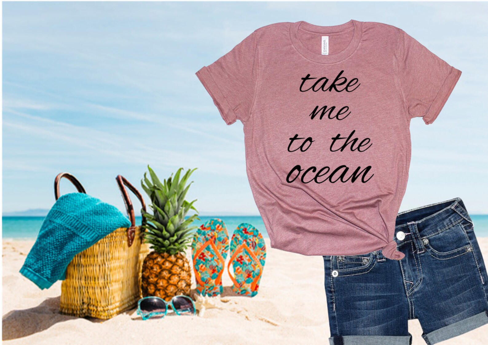 Take Me to the Ocean Svg File Instant Download Use With - Etsy