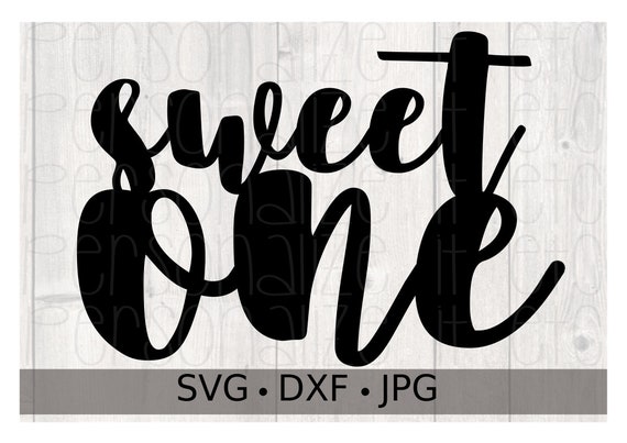 Download Sweet One Cake Topper Svg File Sweet One Svg File Svg Etsy