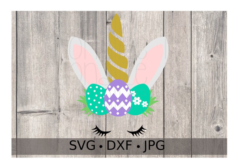 Download Unicorn Easter Bunny svg file Unicorn svg Unicorn instant | Etsy