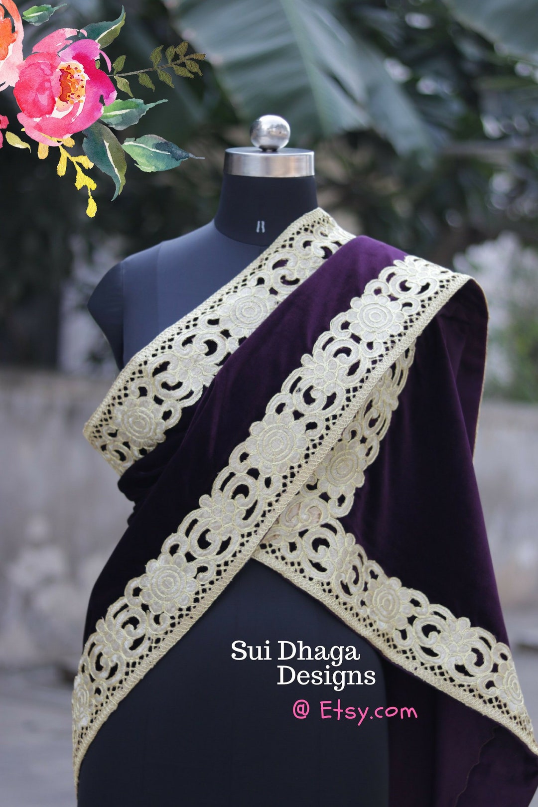 Wine Color Velvet Shawl Wrap Purple Elegante bufanda Hijab Etsy España