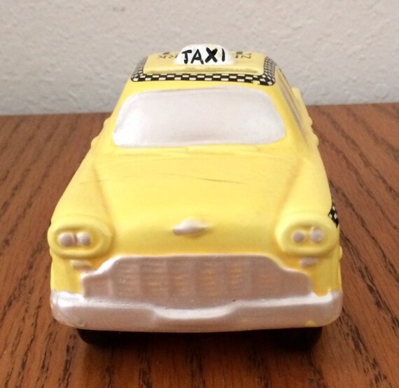 Ceramic New York Cab Bank Etsy