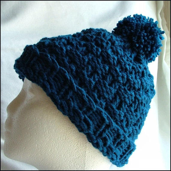 popcorn stitch hat