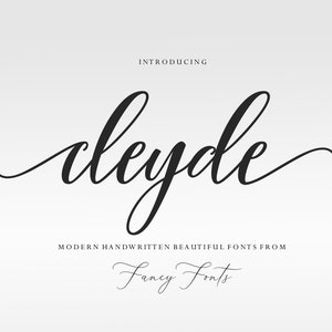 Cricut Font, Handwritten Font, Digital Font, Modern Font, Calligraphy Font, Script Font, Font for Cricut, Wedding Font, Procreate Font, Font