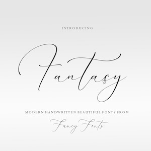Kalligraphie Schrift, Schrift Download, Digitale Schrift, Handgeschriebene Schrift, Moderne Schrift, Cricut Schrift, Script Schrift, Hochzeitsschrift, Schrift mit Schwänzen, Schriften