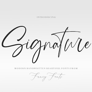 Handwritten font, Script font, Signature font, Modern font, Calligraphy font, Cursive font, Font for logo, Fonts for cricut, Procreate font