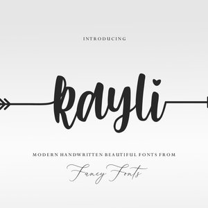 Arrow font, Modern font, Font with hearts, Cursive font, Font with tails, Wedding font, Handwritten font, Cricut font, Beautiful font, Fonts