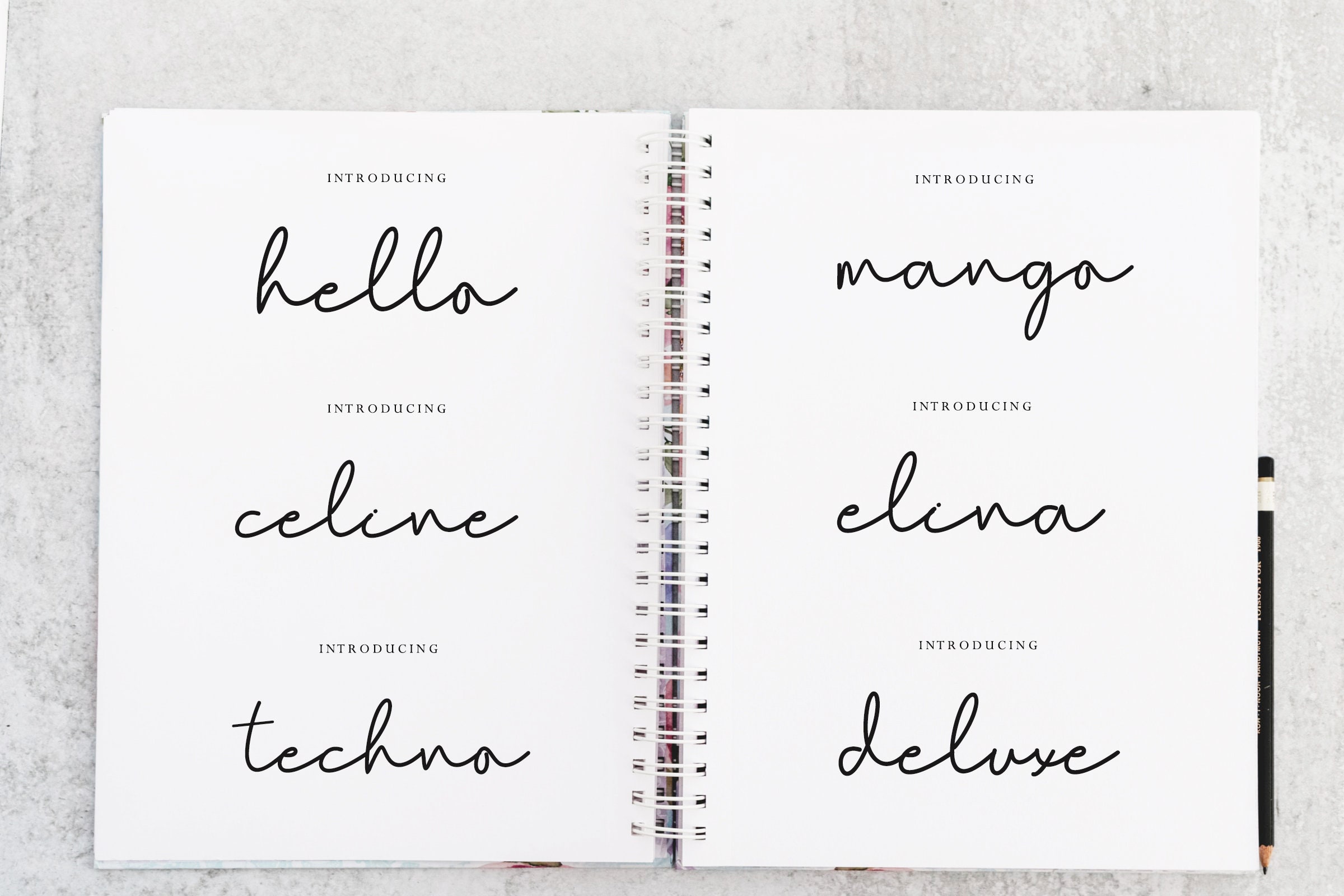 Aiden Script Font: Modern Handwritten Calligraphy (digital Font) - Etsy