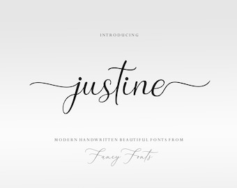 Elegant Script Font for Logos and Branding, Luxury Signature Font, Thin Handwritten Wedding Typeface