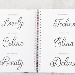 Amaly Script Font: Modern Calligraphy (TTF File) (digital Download) - Etsy