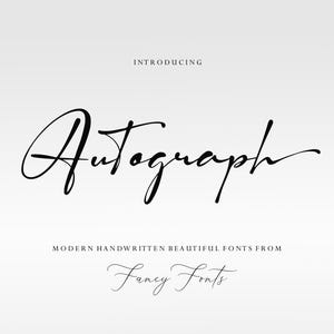 Kalligraphie Schrift: Moderne Signature-Fonts für Cricut (TTF, Instant Download)