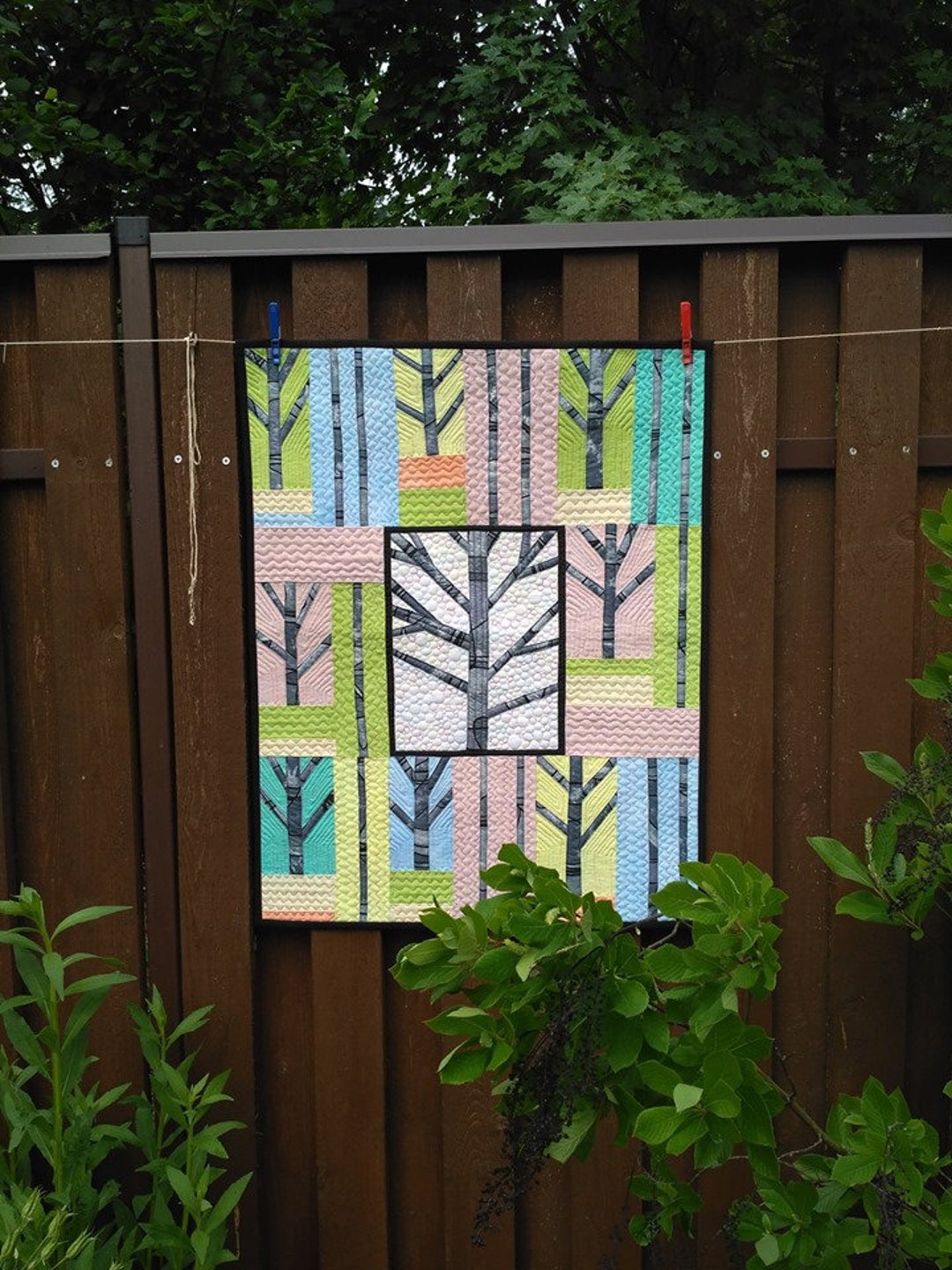Modern Quilt Art Quilts for Sale Wall Hanging Gift For Etsy