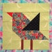 Bird Quilt Pattern, PDF Quilt Block Pattern, Bird Block Sewing , Bird ...