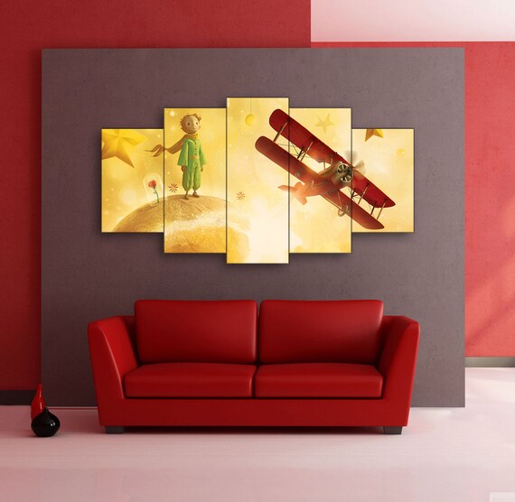 The Pilot and The Little Prince art The Pilot and The Little | Etsy