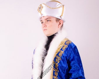 Blue Ottoman Sultan Costume Child Boy costume for kids a25334