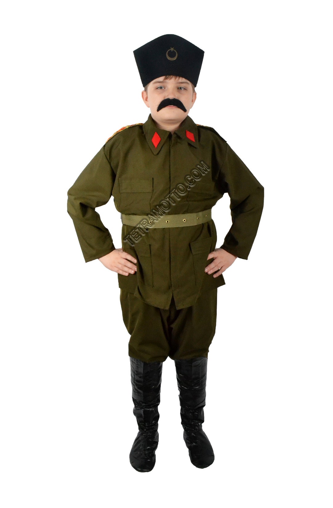 Turkish Soldier Uniform Ottoman Soldier WWI WWII World War Etsy