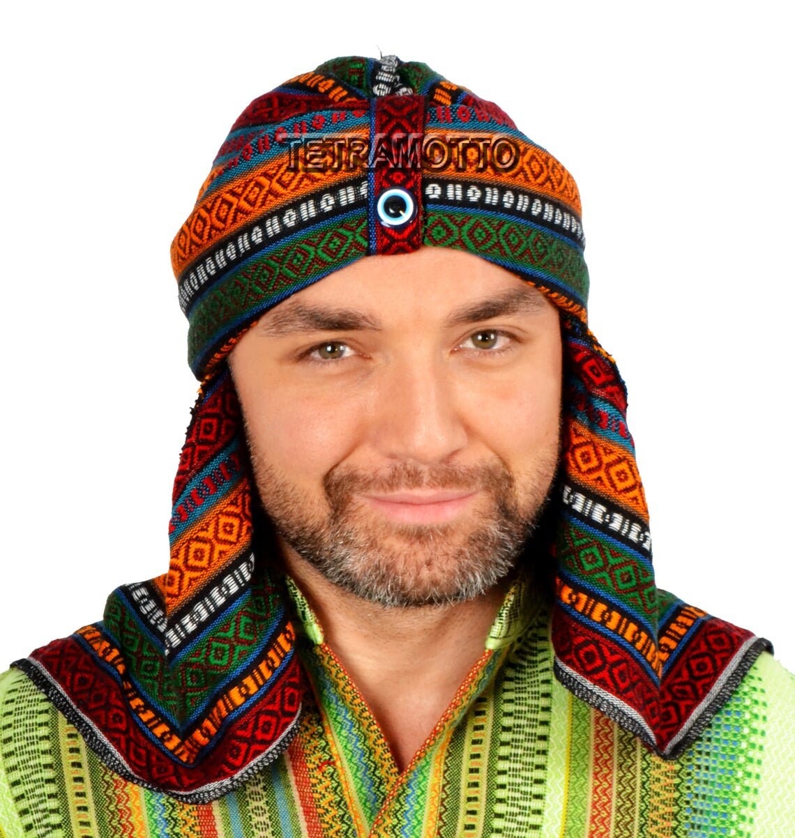 GREEN Hat Ottoman Medieval Historical 