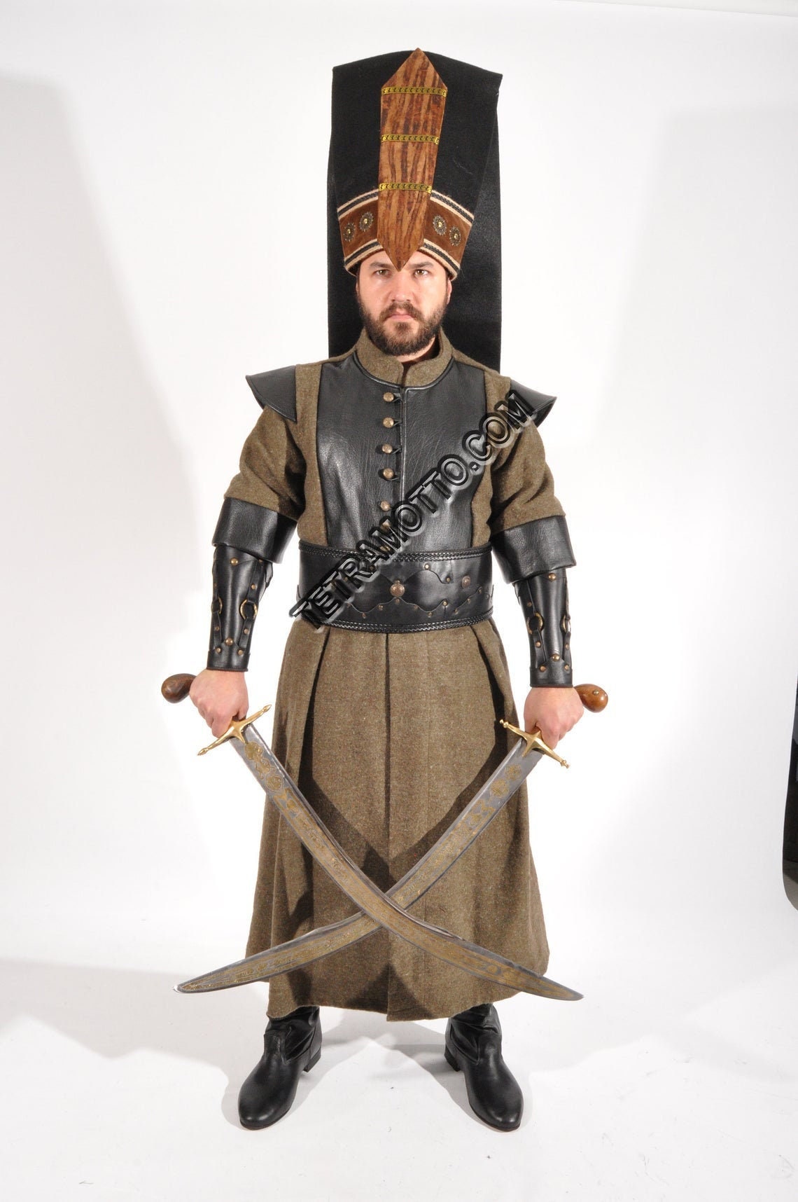 First class janissary full set dress costume Ottoman Elite soldier