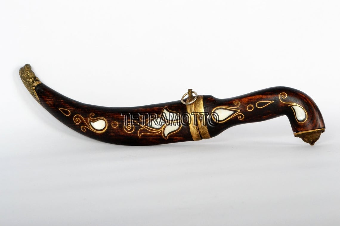 Ottoman Hancer Short Curved Dagger From Turkey Turkish Decor Etsy