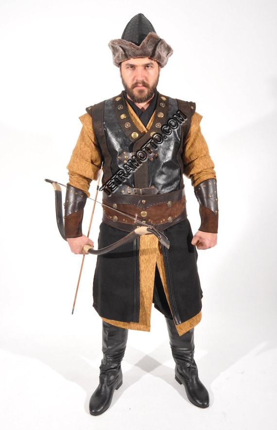 Seljuk Sencer Sultan Armor Costume King Sencer Outfit Turkish ...