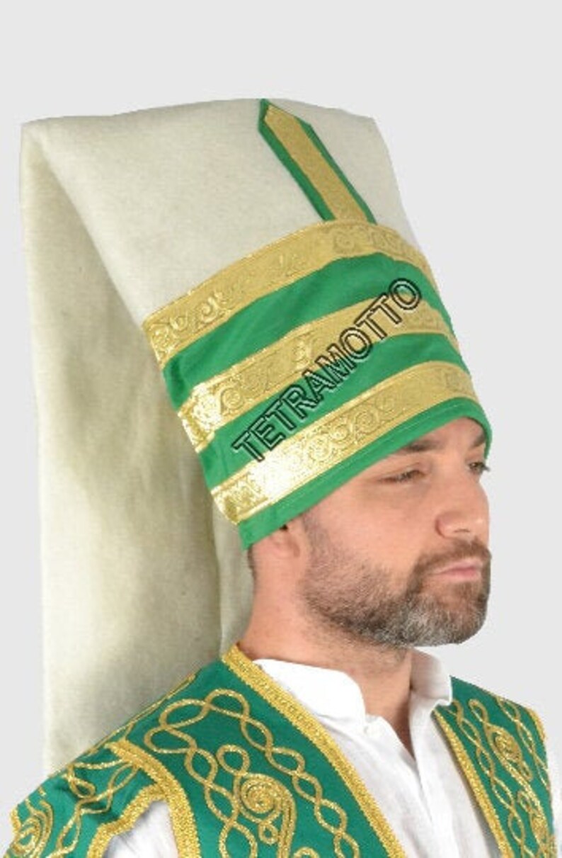 Green Janissary Hat Costume Dance Ottoman Dancer Scene Exotic Etsy