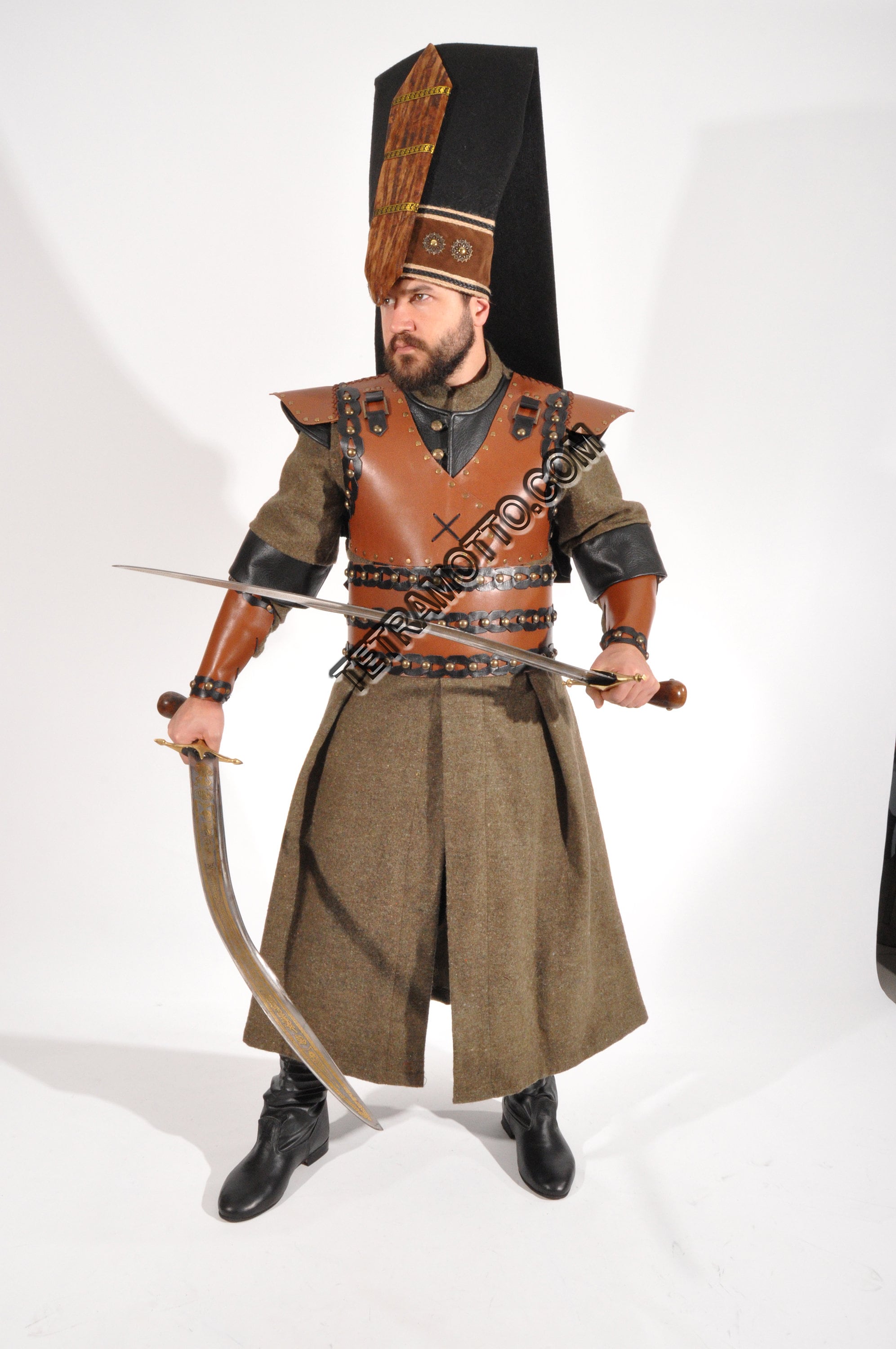 First class janissary full set dress costume Ottoman Elite soldier