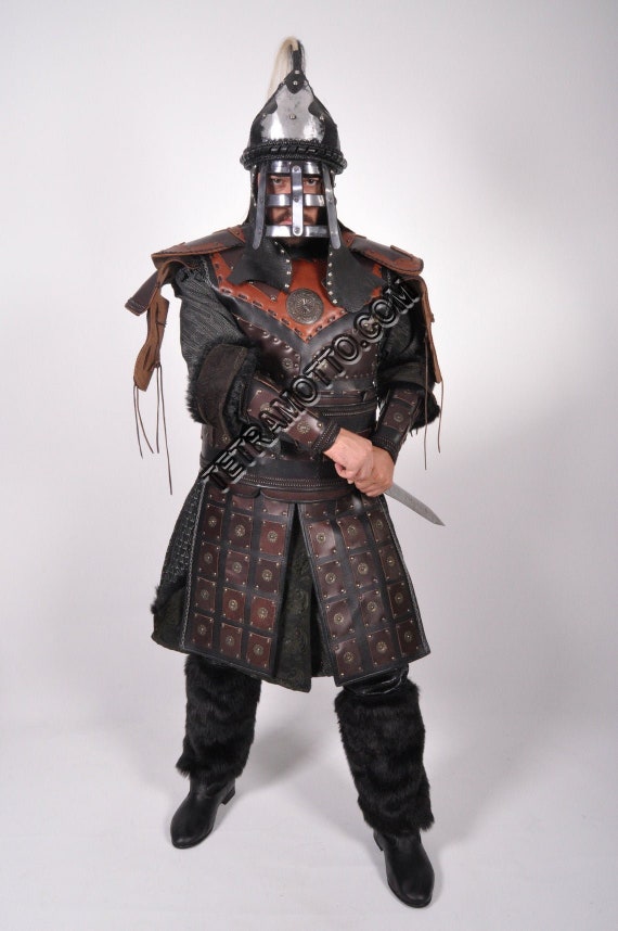 First Class Original Genghis Khan Costumes Original Leather - Etsy