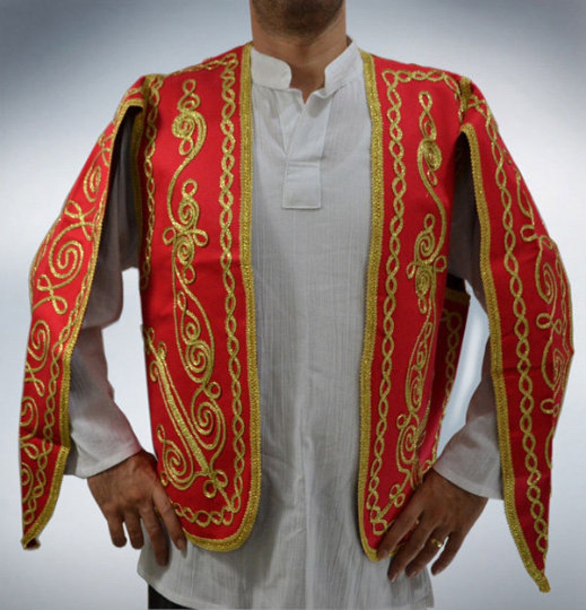 1 Janissary Hat 1 Ottoman Vest Waist Waistcoat DANCER DANCE Etsy