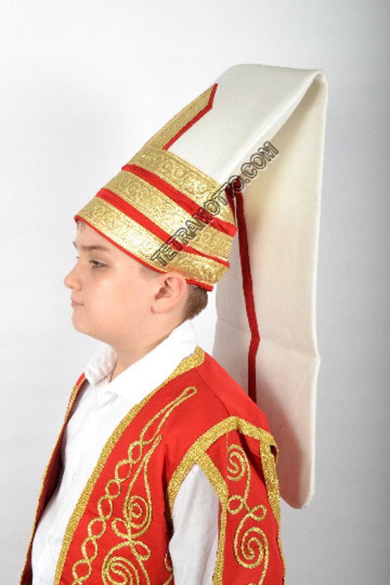 Janissary Hat Costume Ottoman Soldier Hat for Kids MS7404 Etsy