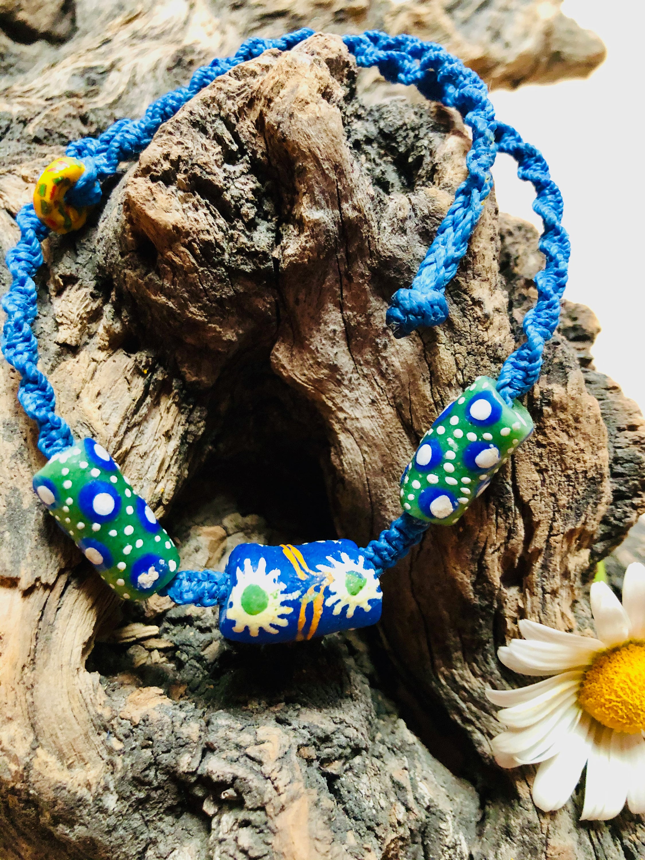 Necklace Macramé Glass Beads Etsy Singapore